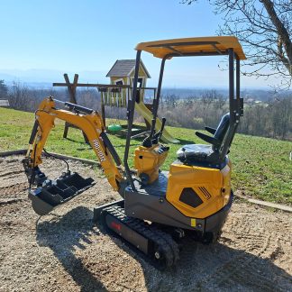 MINI BAGER KOOP 1.2T PRO-1012 z lomljivo roko